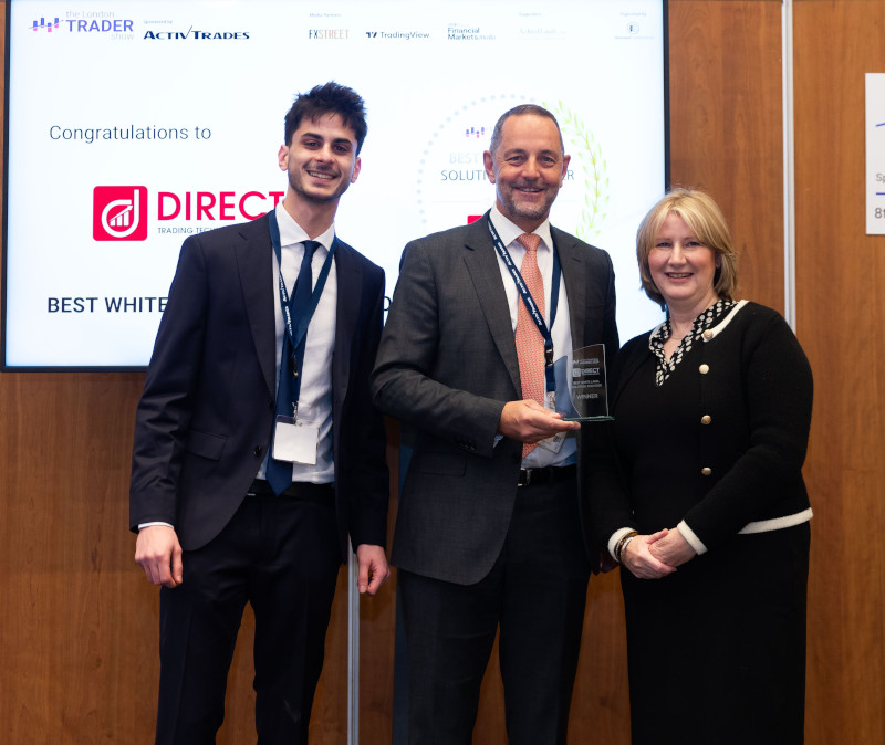 Direct Trading Technologies Wins Best White Label Solution for the Second Year in a Row at the London Trader Show 2024